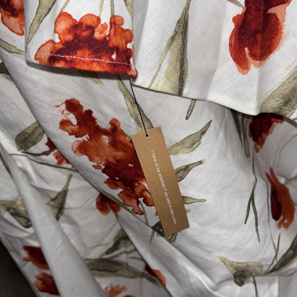 REFORMATION BEKKI LINEN DRESS - Picture 16 of 16